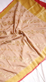 Handloom Pure Tussar Silk Suit Set