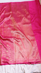 Brocade Pure Soft Katan Silk Saree