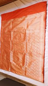 Brocade Pure Katan Silk Saree