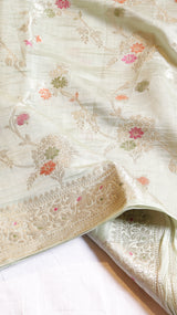 Pure Chiniya Silk Saree