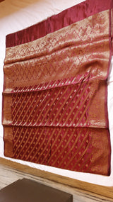 Pure Chiniya Silk Saree