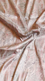 Pure Mulberry Silk Dupatta with Handloom Dampach Weave