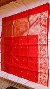 Handloom Pure Soft Katan Silk Saree