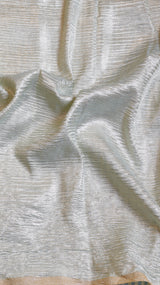 Handloom Pure Chiniya Silk Saree