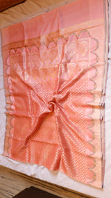 Handloom Pure Kora Silk Saree