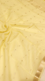 Handloom Pure Chanderi Suit Set