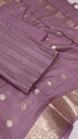 Handloom Pure Chanderi Suit Set