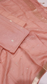 Handloom Pure Chanderi Suit Set