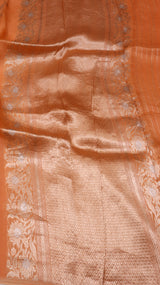 Pre-Order : Handloom Pure Kora Silk Saree