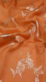 Pre-Order : Handloom Pure Kora Silk Saree