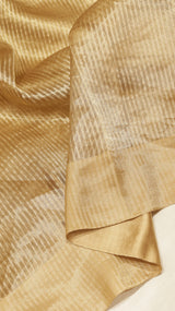 Pre-Order : Striped Tissue Katan Silk Saree
