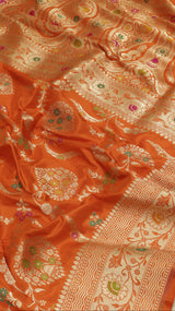 Pre-Order : Handloom Katan Silk Saree