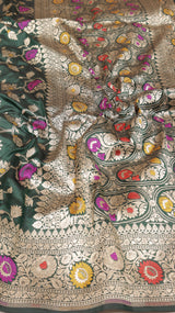 Pre-Order : Handloom Katan Silk Saree