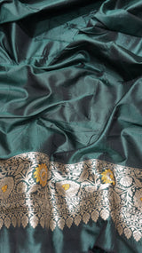 Pre-Order : Handloom Katan Silk Saree