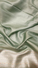 Pre-Order : Handloom Tussar Silk Saree