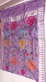 Handwoven Tussar Silk Saree