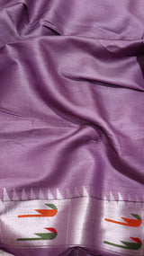 Handwoven Tussar Silk Saree
