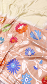 Handwoven Tussar Silk Saree
