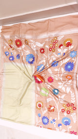 Handwoven Tussar Silk Saree