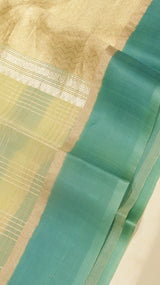 Pre-Order : Handloom Pure Kora Silk Saree