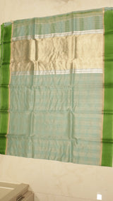 Pre-Order : Handloom Pure Kora Silk Saree