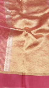 Pre-Order : Handloom Pure Kora Silk Saree