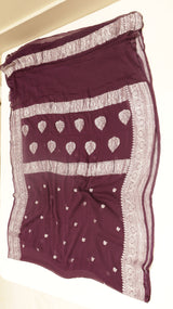 Handloom Khaddi Georgette Saree