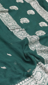 Handloom Khaddi Georgette Saree