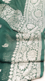 Handloom Khaddi Georgette Saree