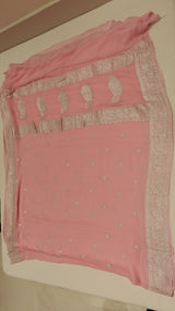 Pre-Order : Handloom Khaddi Georgette Saree