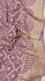 Handloom Khaddi Georgette Saree