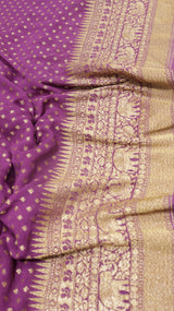 Handloom Khaddi Georgette Saree