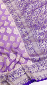 Handloom Khaddi Georgette Saree