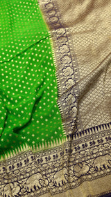 Handloom Khaddi Georgette Saree