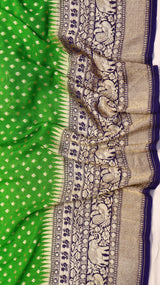 Handloom Khaddi Georgette Saree