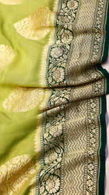 Handloom Khaddi Georgette Saree