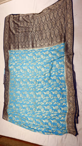 Handloom Khaddi Georgette Saree