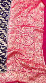 Handloom Khaddi Georgette Saree