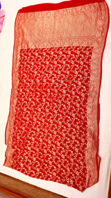 Handloom Khaddi Georgette Saree