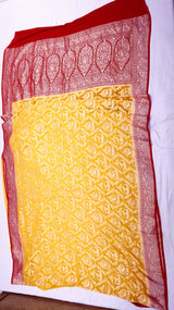 Handloom Khaddi Georgette Saree