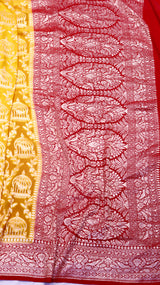 Handloom Khaddi Georgette Saree