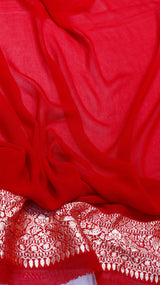 Handloom Khaddi Georgette Saree