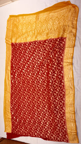 Handloom Khaddi Georgette Saree