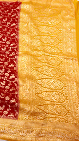 Handloom Khaddi Georgette Saree