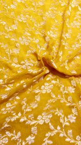 Handloom Khaddi Georgette Saree