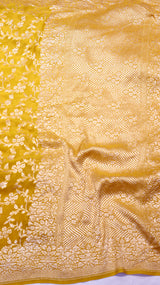 Handloom Khaddi Georgette Saree