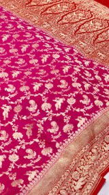 Handloom Khaddi Georgette Saree