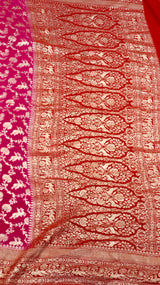 Handloom Khaddi Georgette Saree