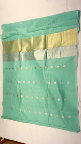 Handloom Pure Banarasi Cotton Saree