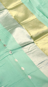 Handloom Pure Banarasi Cotton Saree